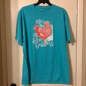 2X Chicken Tee Fruit Of The Loom